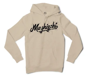 Maghizchi (Black) Men/Unisex Hoodie in Sandstone Color